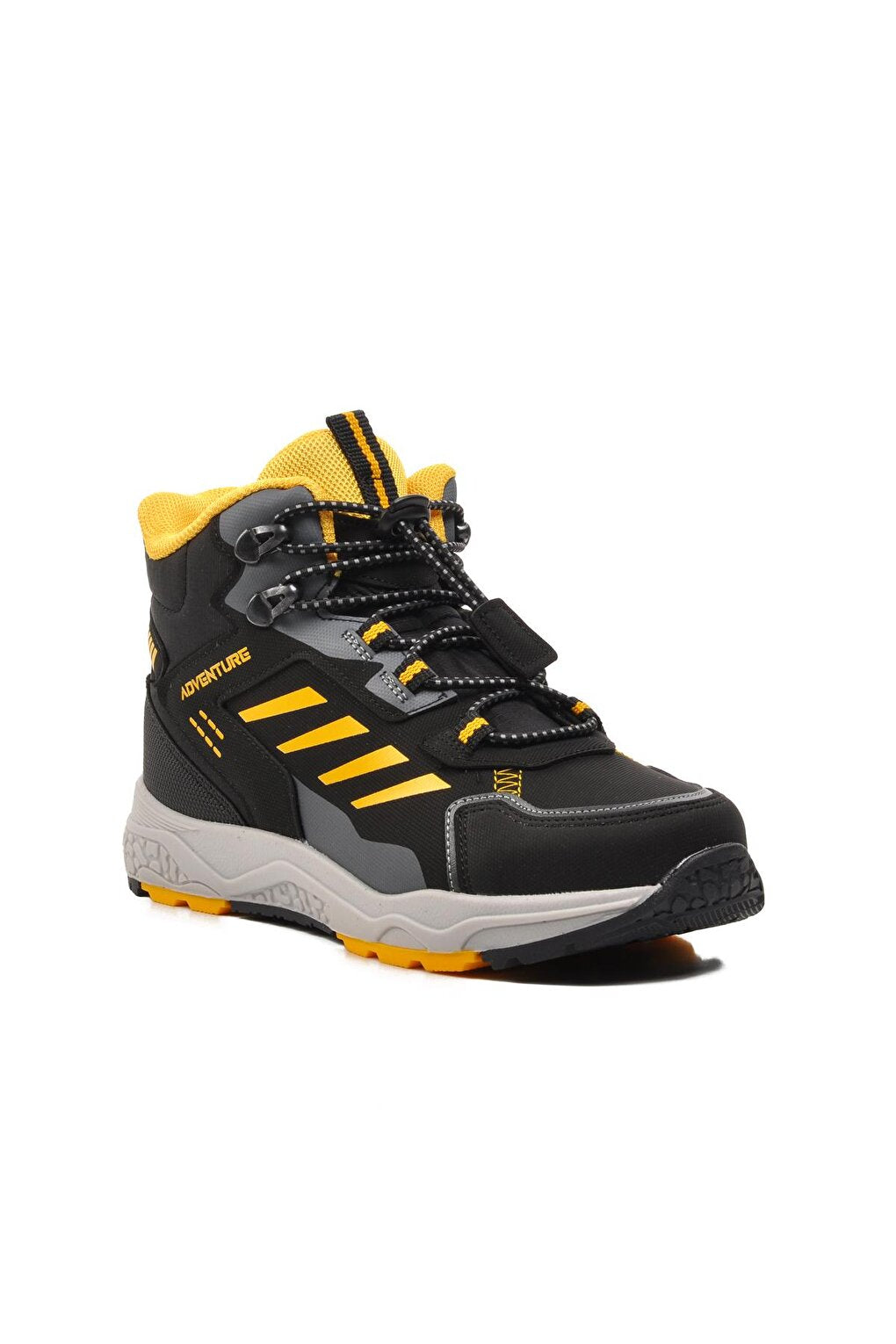 1552-F Black-Yellow Children's Outdoor Boots