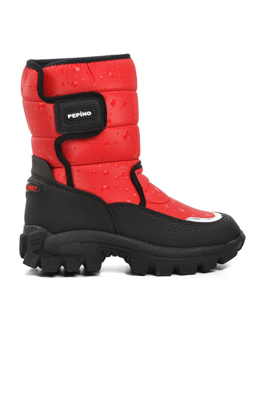 Pepino 1377-F Red Kids Snow Boots