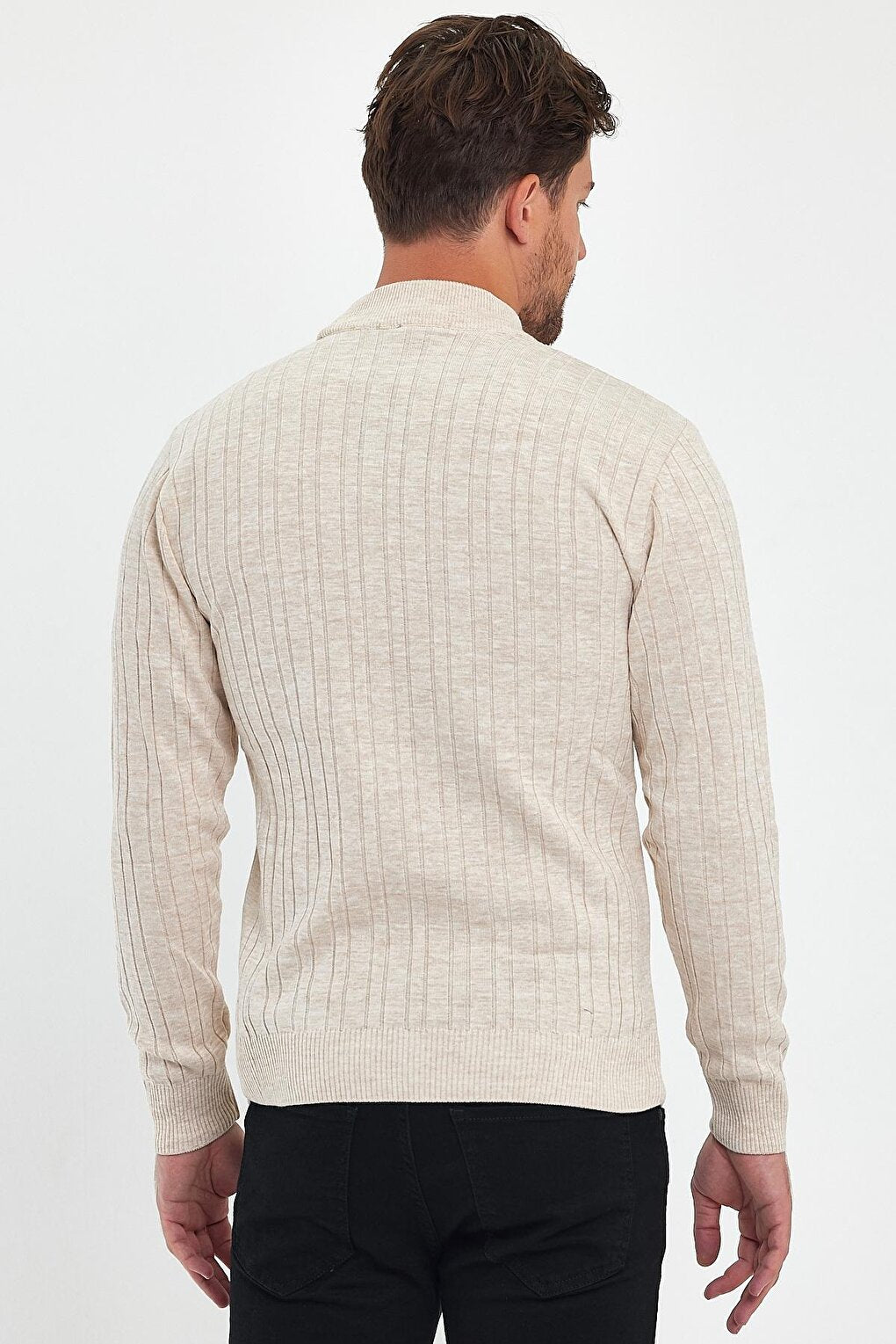 Men's Turtleneck Long Sleeve Sweater