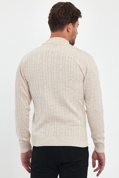 Men's Turtleneck Long Sleeve Sweater