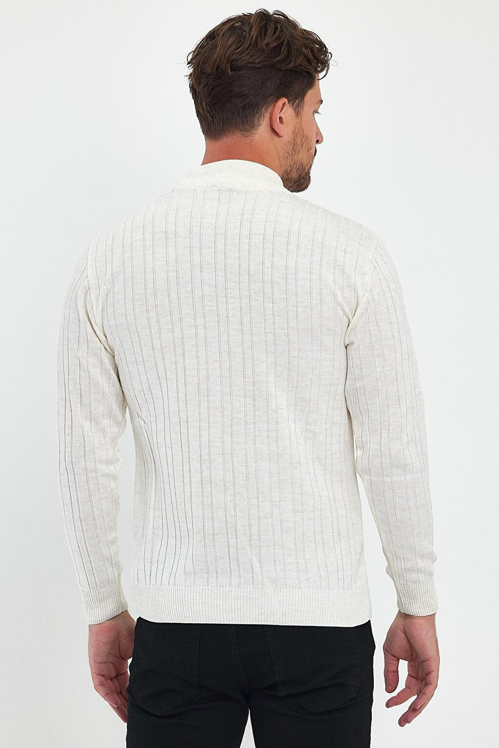 Men's Turtleneck Long Sleeve Sweater