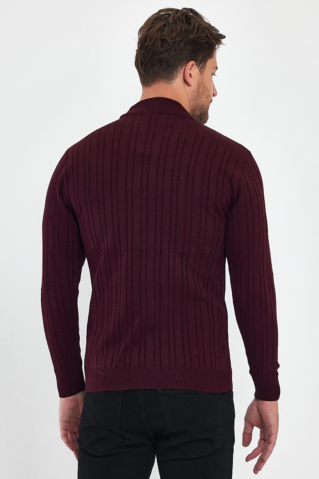 Men's Turtleneck Long Sleeve Sweater