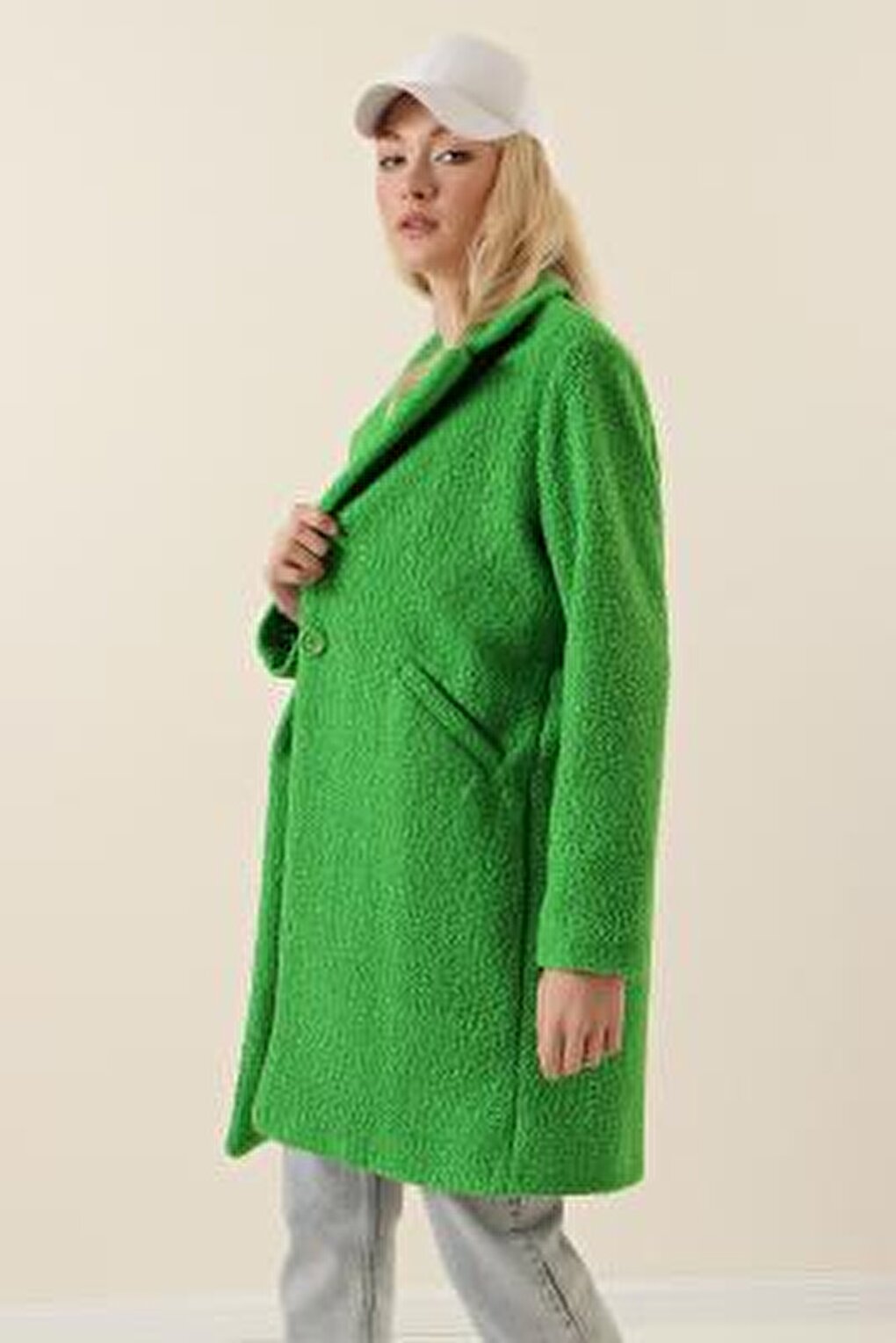 Oversize Cashmere Women's Coat