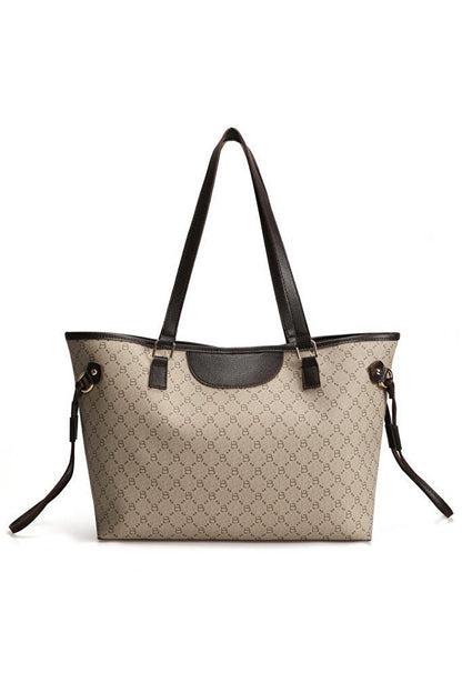 Patterned Women's Tote Hand and Shoulder Bag