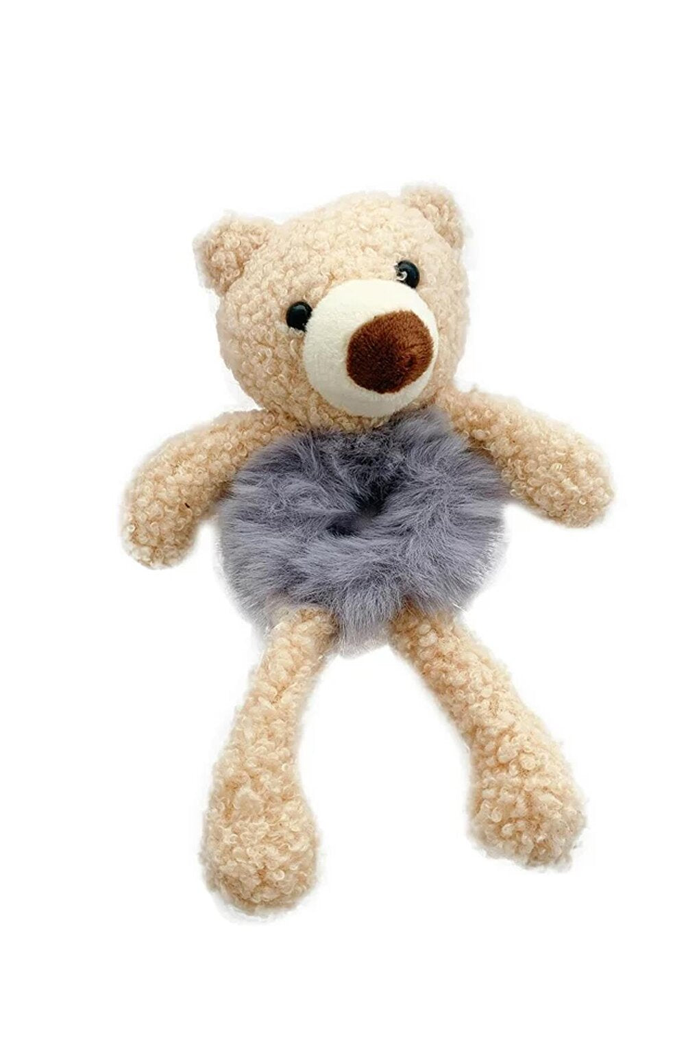 Teddy Bear Plush Bear Furry Bagel Buckle