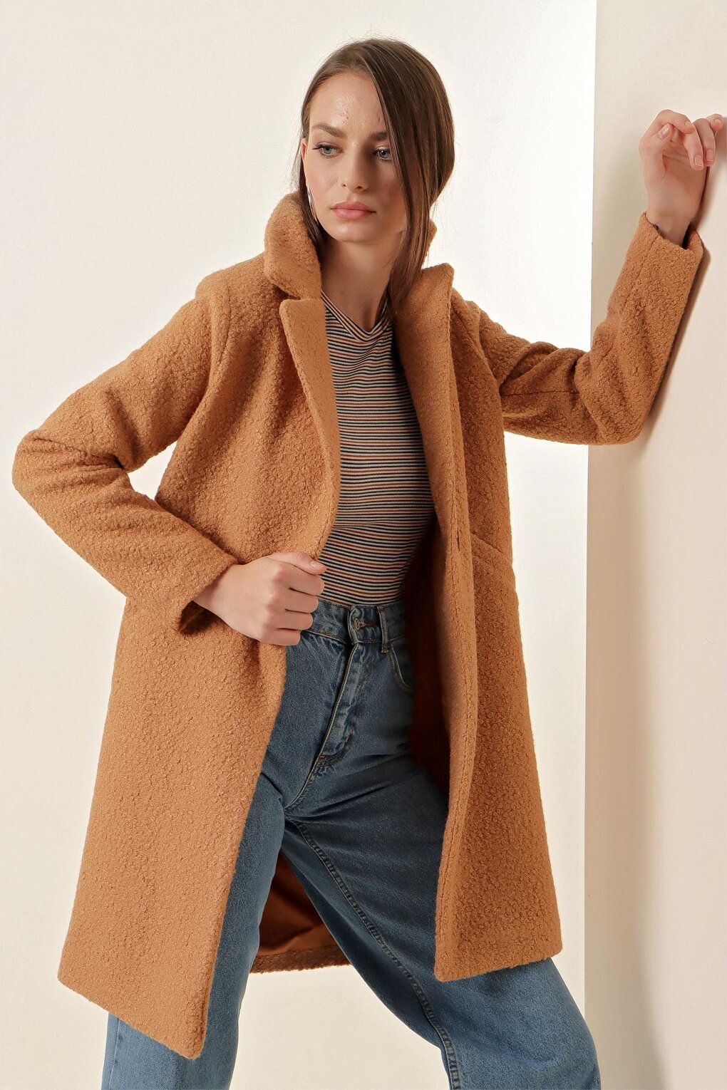 Oversize Cashmere Women's Coat