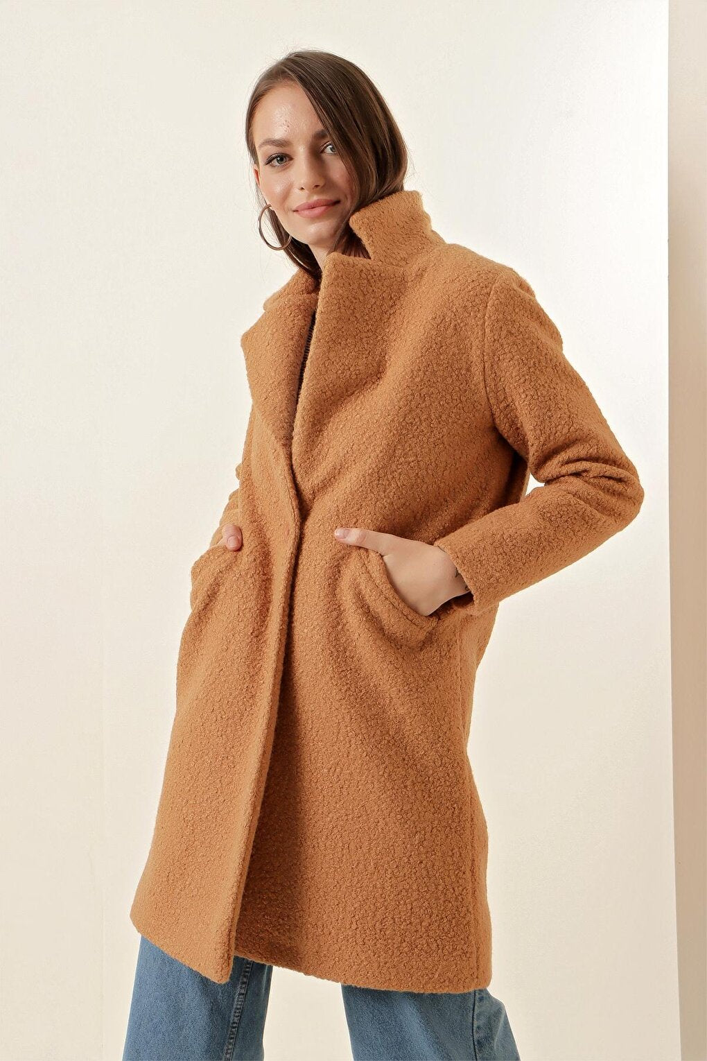 Oversize Cashmere Women's Coat