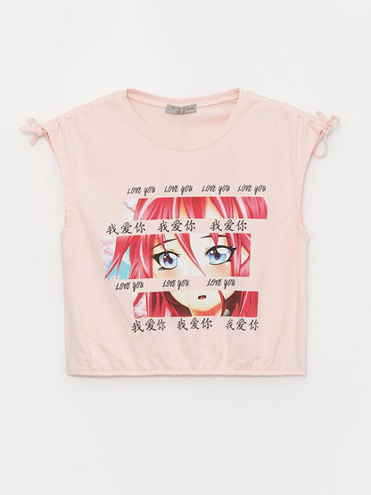 Girl's Cartoon Anime Blouse