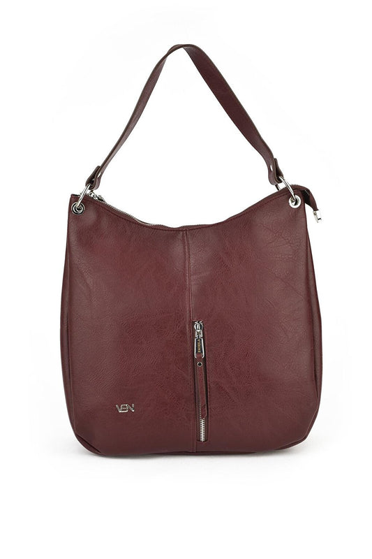 Women's Shoulder and Hand Bag 133979Z3056 Claret Red