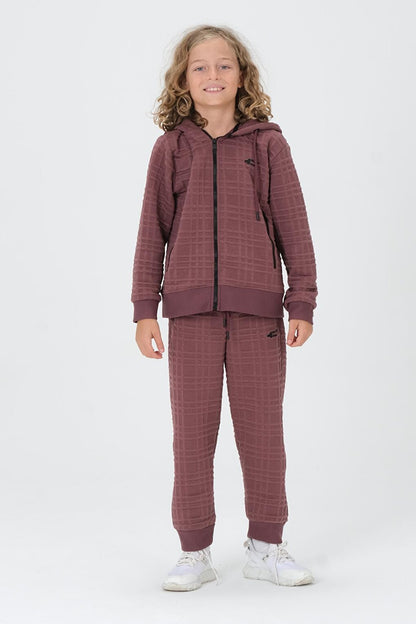 Boy's Hooded Tracksuit Set