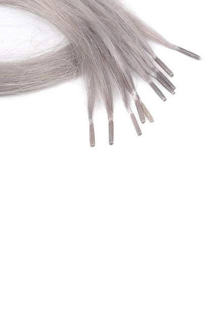 Synthetic I Type Bead Hairpiece Extension Hair 8 Pack