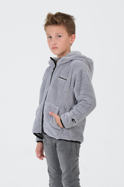 Boy's Plush Cargo Pocket Top