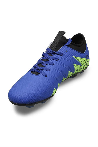 Men's Blue Cleat Shoes