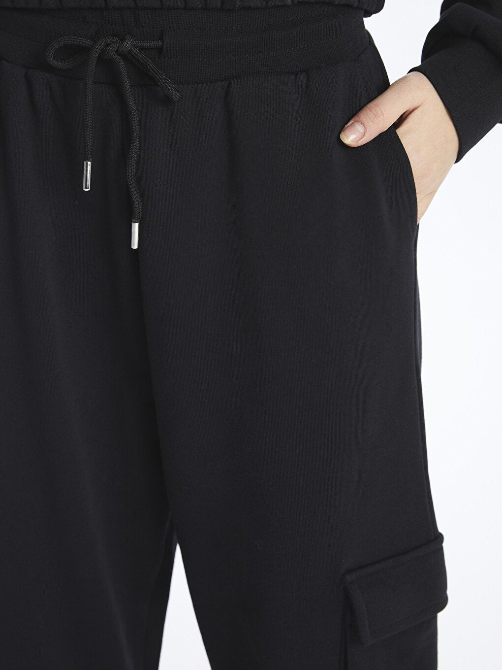 New Jersey - Joggger Pants with Pockets - Black Color