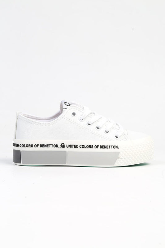 BN-30825- White Gray-Women's Sneakers