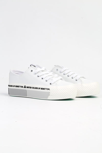 BN-30825- White Gray-Women's Sneakers