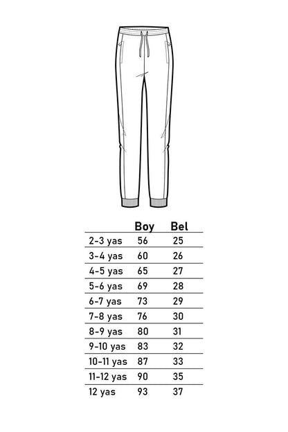 Boys' Trousers with Elastic Waist and Leg Parts