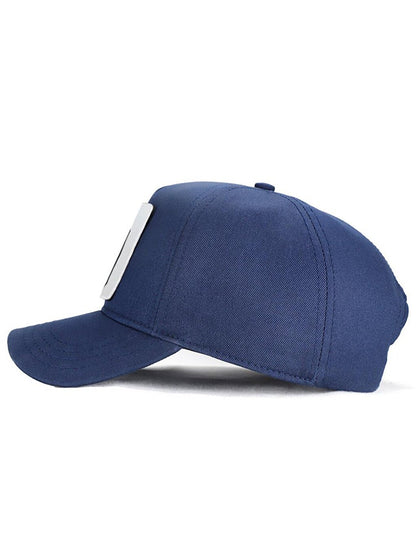 V1 Baseball Butterfly - Unisex Navy Blue Hat (Cap) with 1 Code Logo