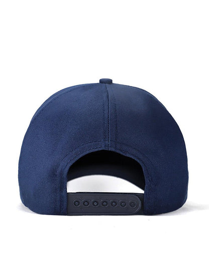 V1 Baseball Butterfly - Unisex Navy Blue Hat (Cap) with 1 Code Logo