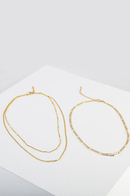 Gold Chain Set