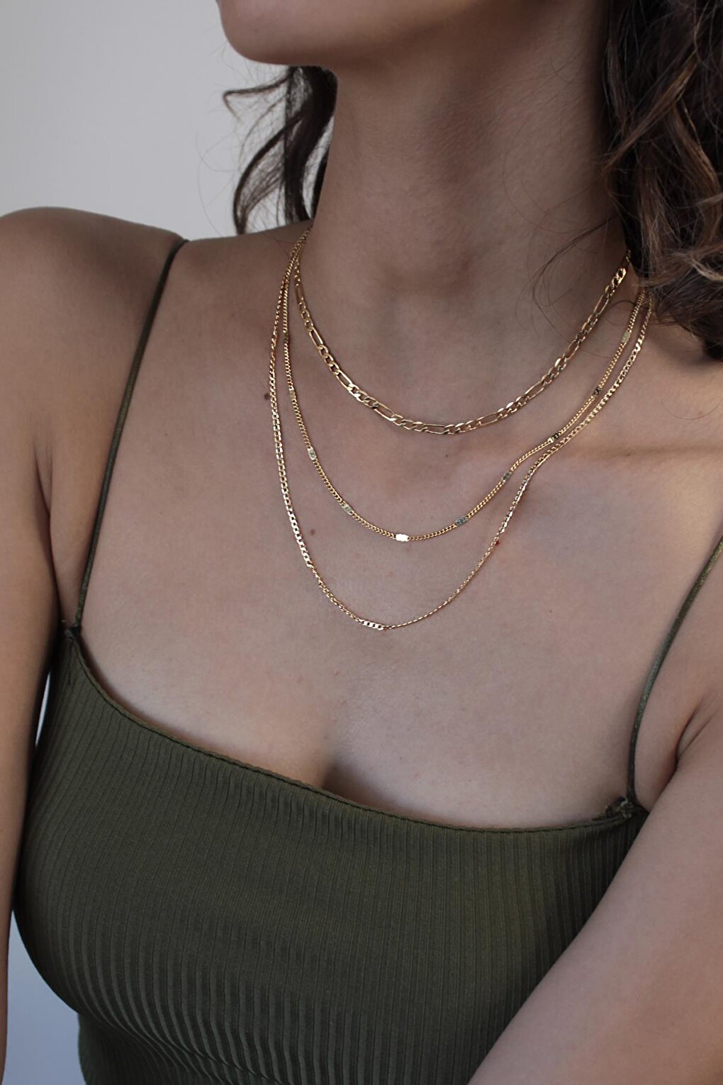 Gold Chain Set