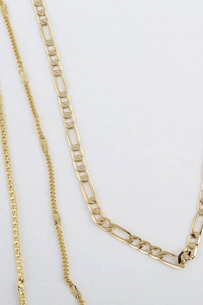 Gold Chain Set