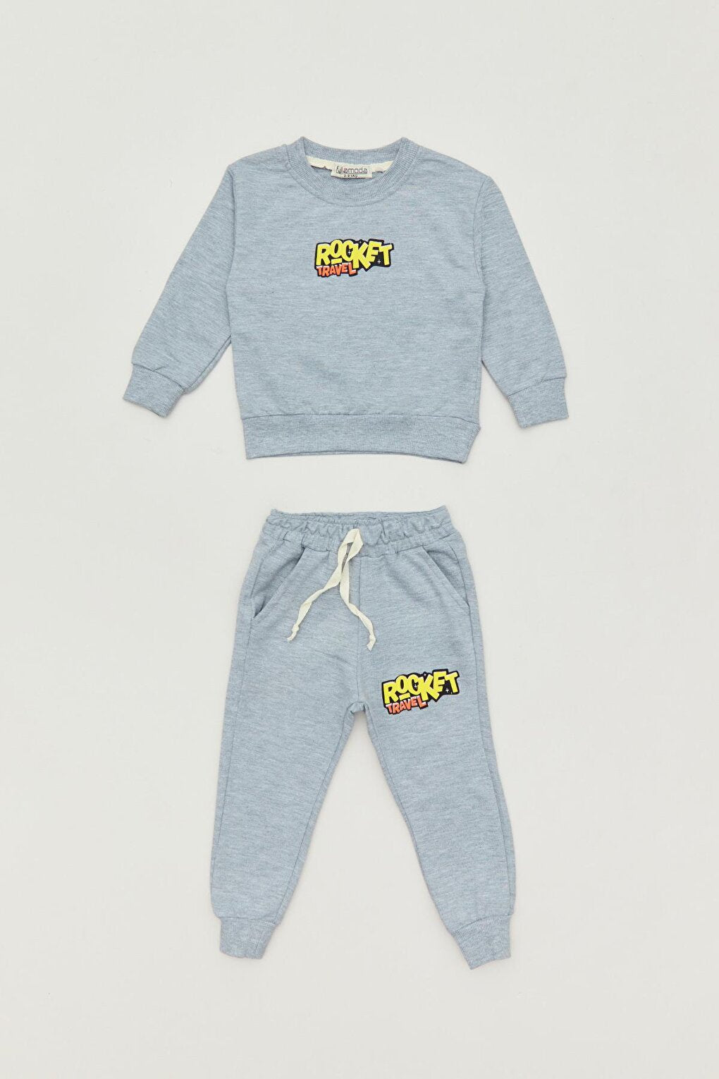 Rocket Travel Written Boy's Tracksuit Set