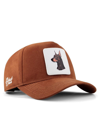 V1 Baseball Dog - Unisex Camel Hat (Cap) with 2 Code Logo