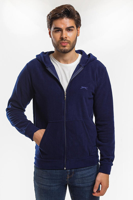 SAMSON Men's Fleece Navy Blue