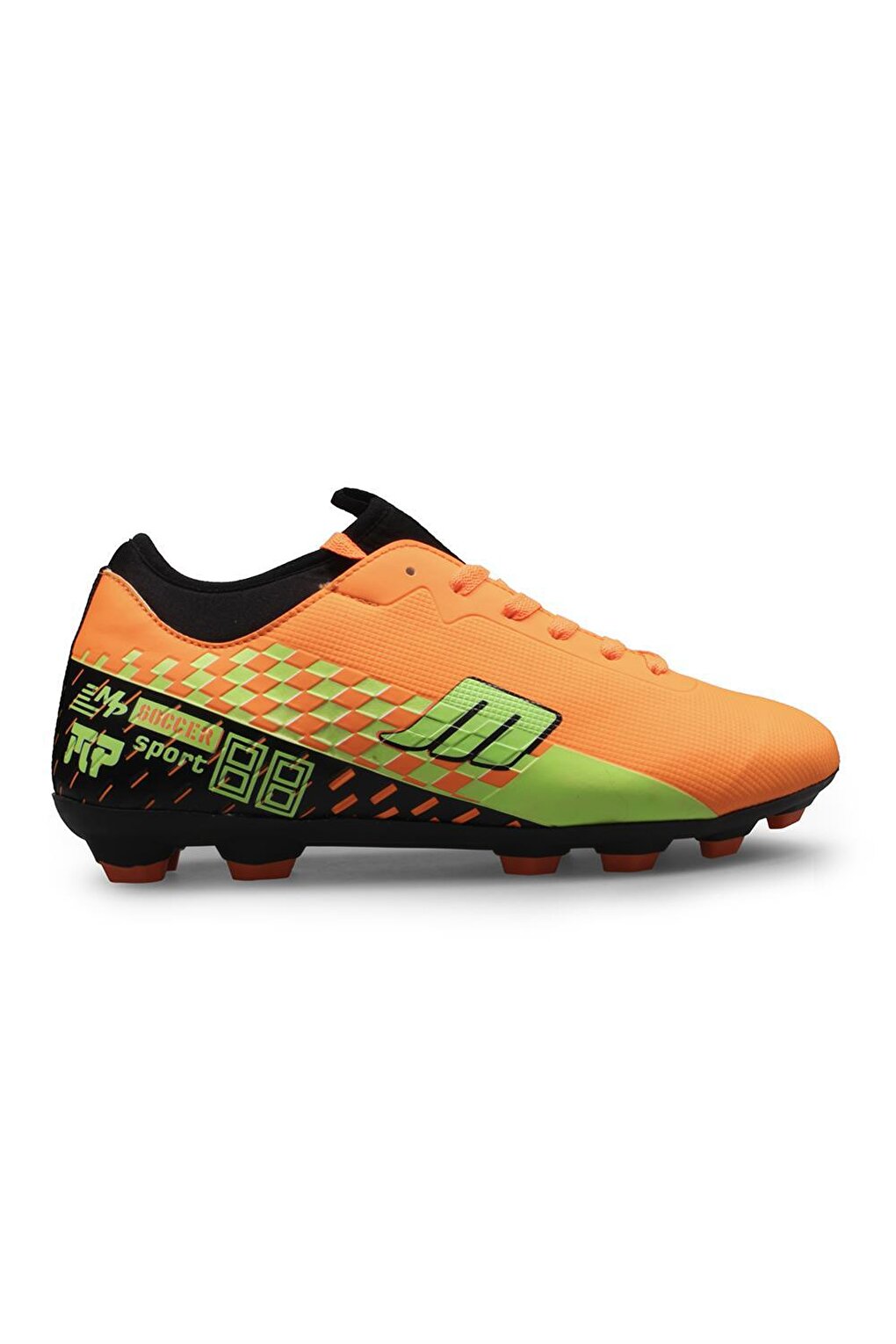 Men's Orange Cleat Shoes