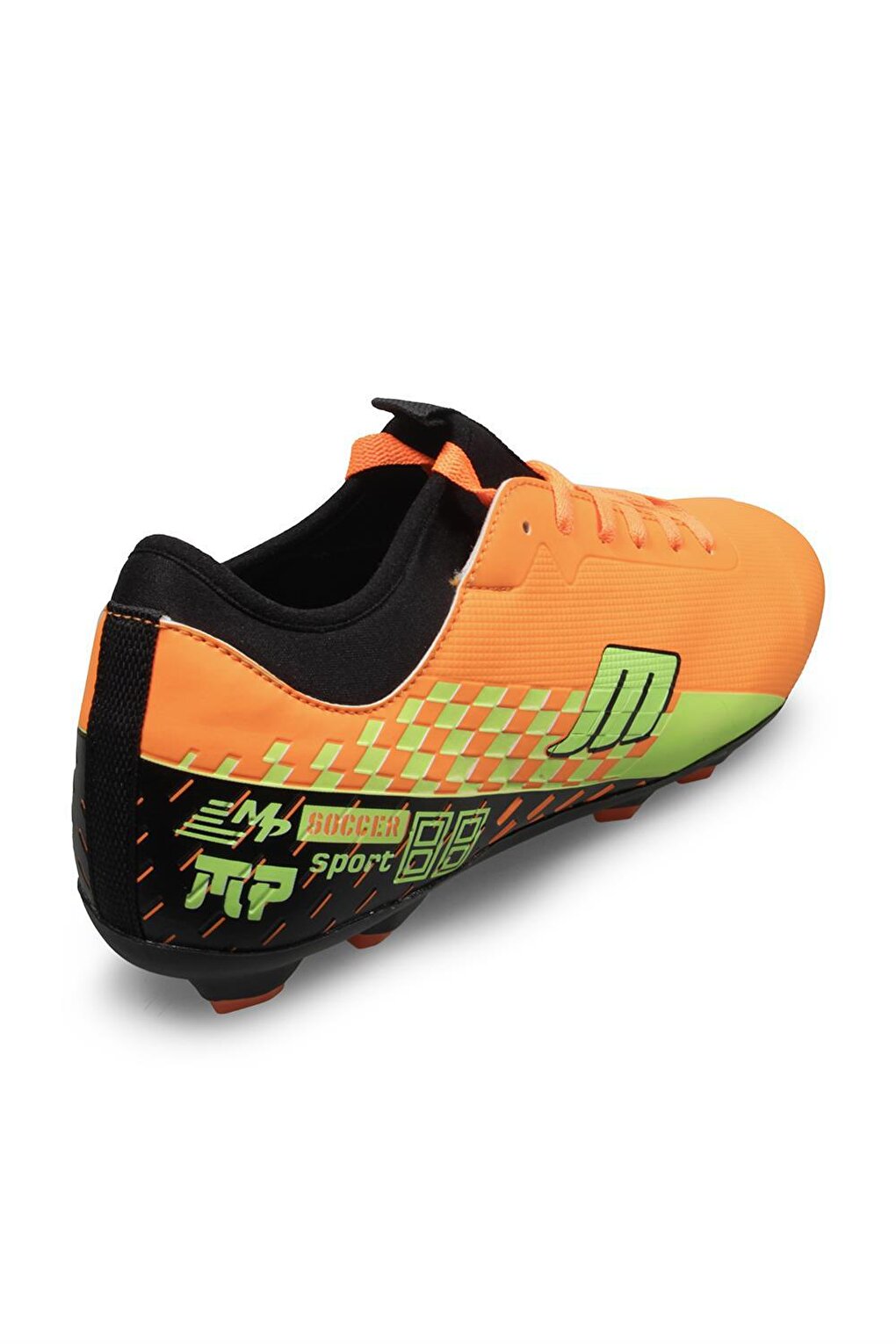 Men's Orange Cleat Shoes