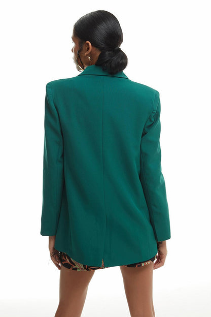 Blazer Jacket Dark Green