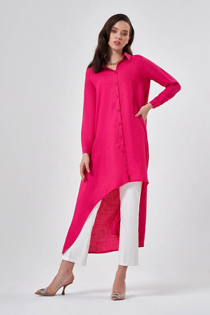 Long Fuchsia Tunic