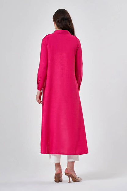 Long Fuchsia Tunic