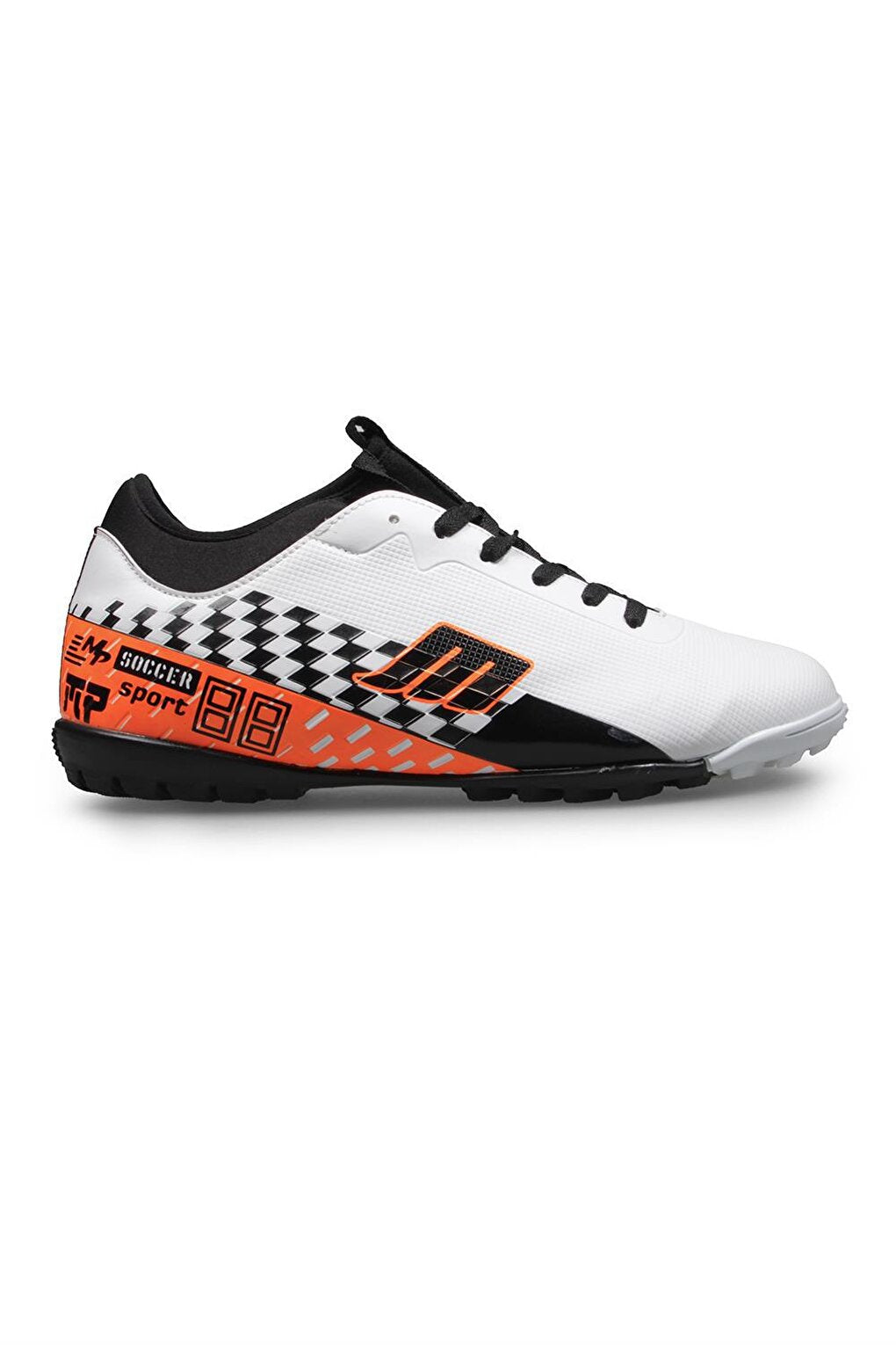 Men's White-orange Field Shoes