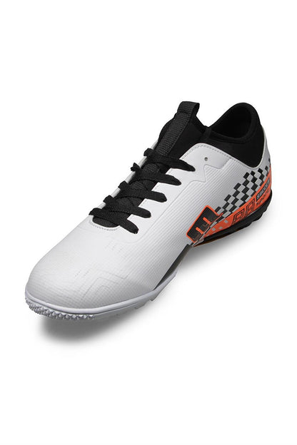 Men's White-orange Field Shoes