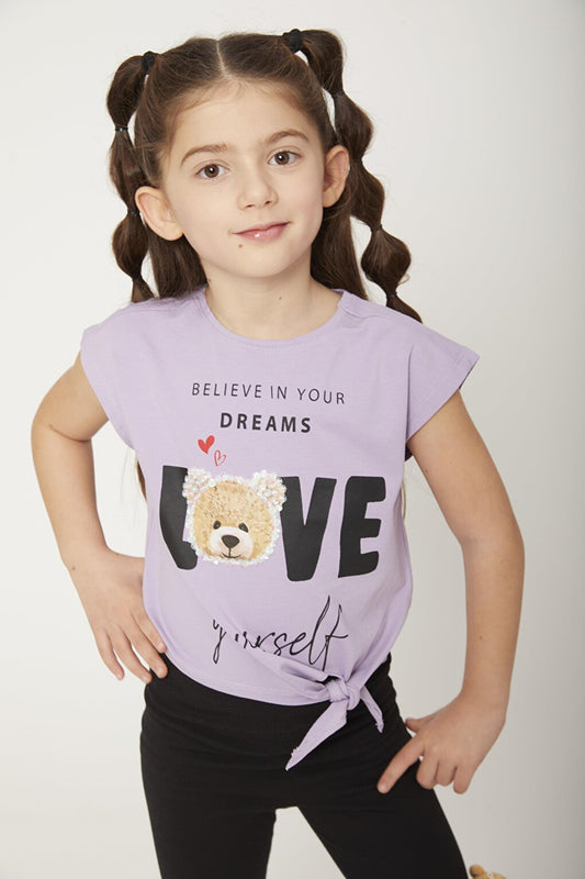 Girl's Believe Yourself Love T-Shirt