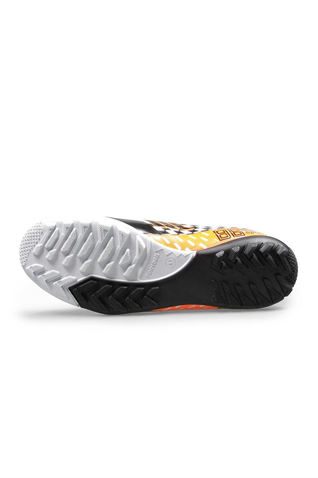 Men's White-orange Field Shoes