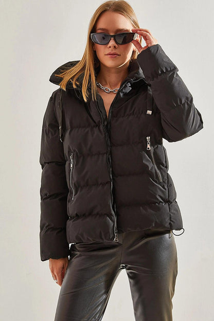 Women's Hooded Puffer Coat