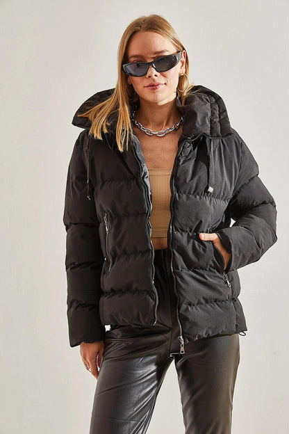 Women's Hooded Puffer Coat