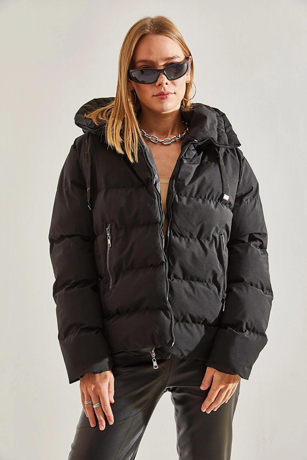 Women's Hooded Puffer Coat