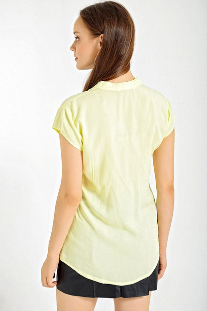 3711 Half Sleeve Shirt - Yellow