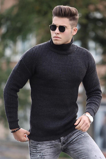 Smoked Turtleneck Sweater 4368