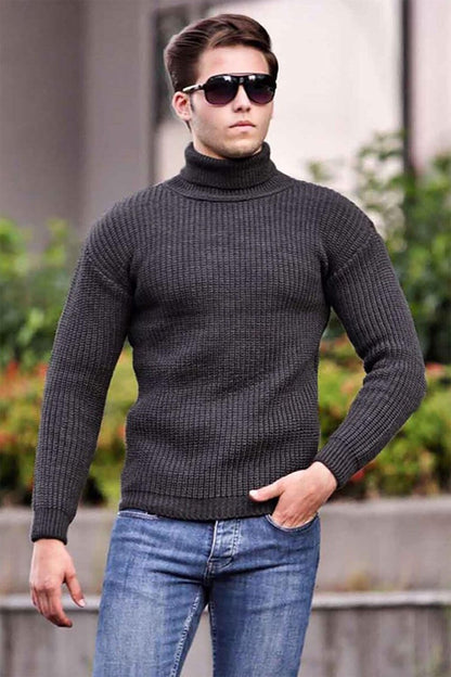 Smoked Turtleneck Sweater 4368