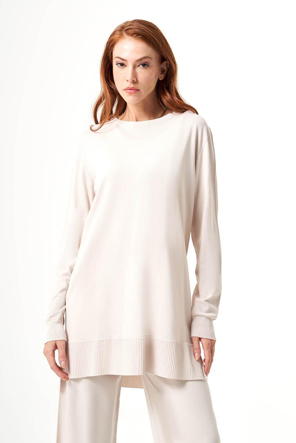 Bsc Rayon Knitwear Stone Tunic