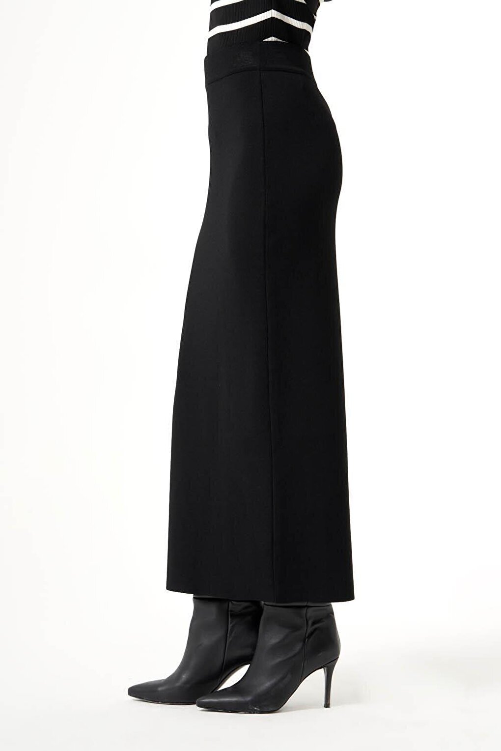 Bsc Rayon Knitwear Black Skirt