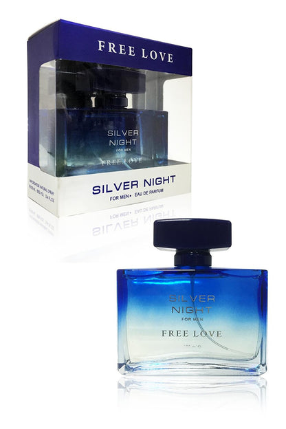 Silver Night EDP Men's Perfume Set 2 x 100 ml