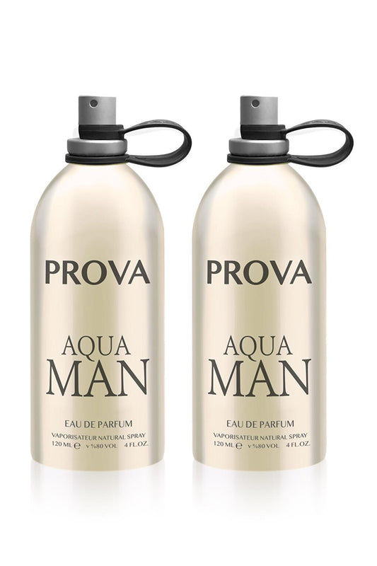 Aqua Man EDP Men's Perfume 2 x 120 ml