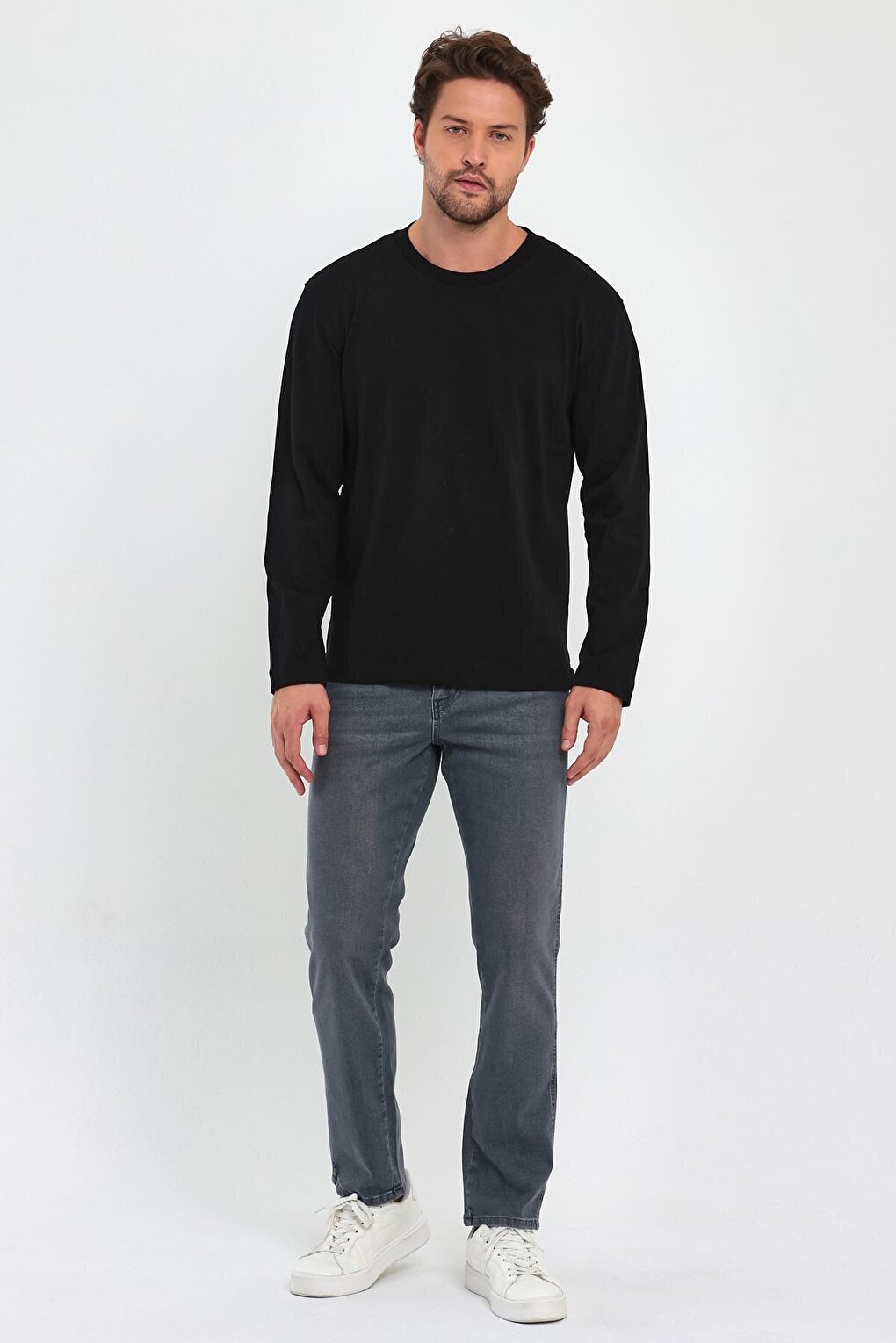 30/2 Single Jersey Crew Neck Men's Sweatshirt