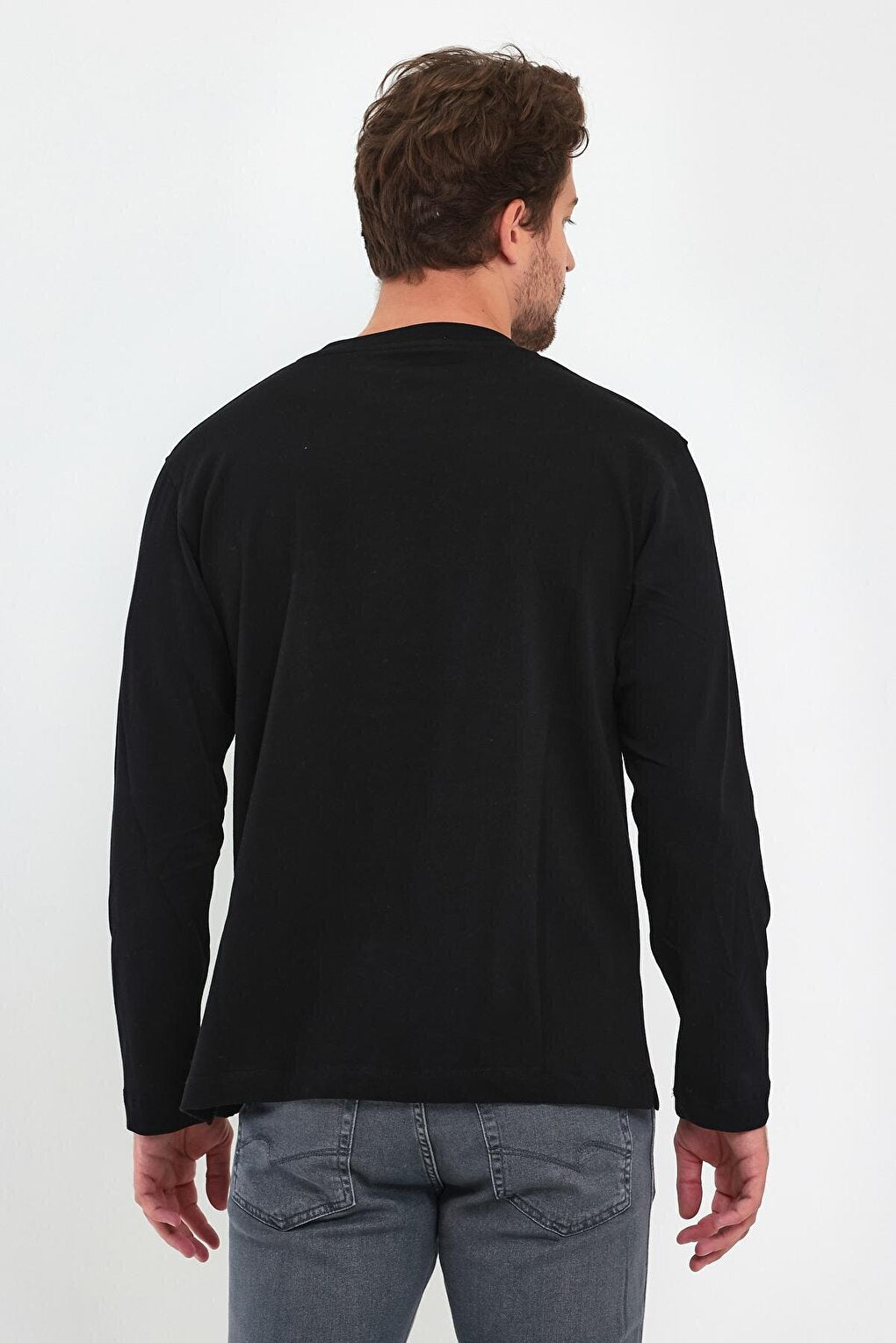 30/2 Single Jersey Crew Neck Men's Sweatshirt